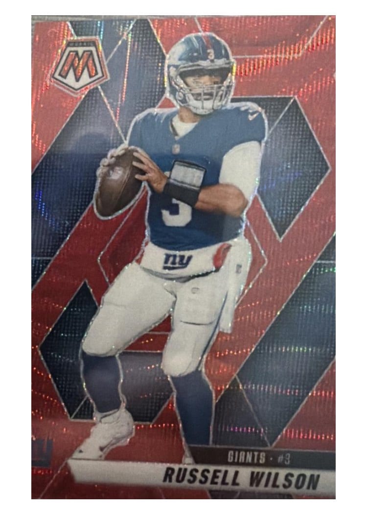 2025 Panini Mosaic Base Set Russell Wilson #14 card
