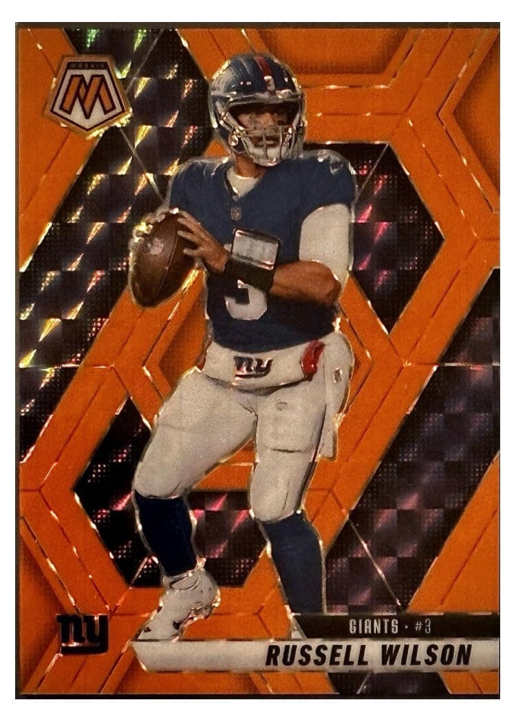2025 Panini Mosaic Base Set Russell Wilson #14 card