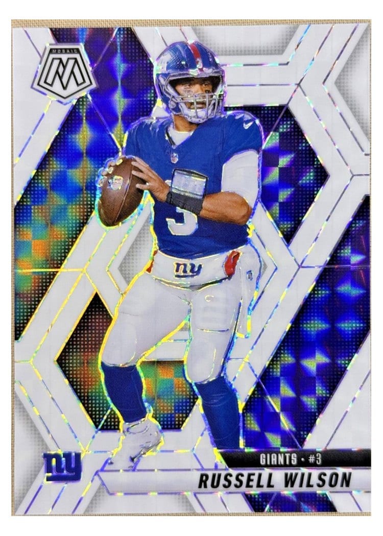 2025 Panini Mosaic Base Set Russell Wilson #14 card