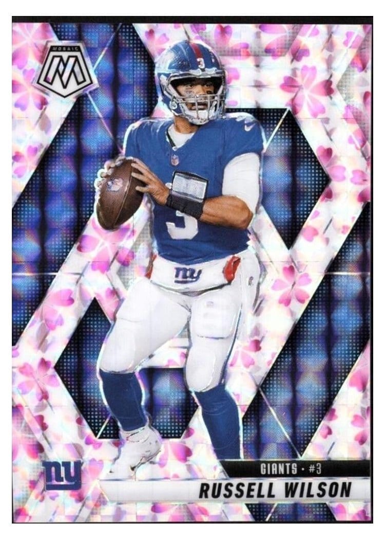 2025 Panini Mosaic Base Set Russell Wilson #14 card