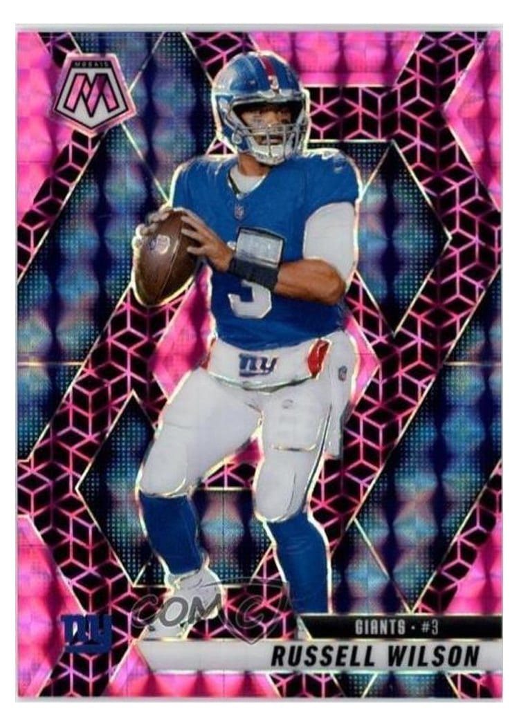 2025 Panini Mosaic Base Set Russell Wilson #14 card