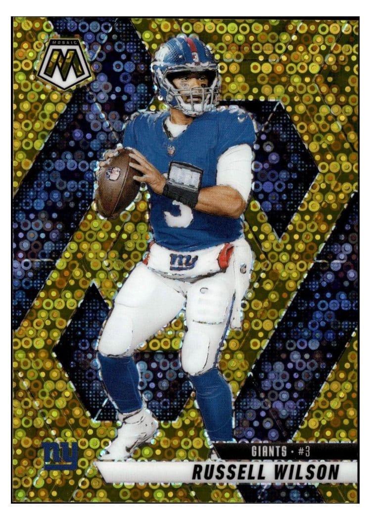 2025 Panini Mosaic Base Set Russell Wilson #14 card