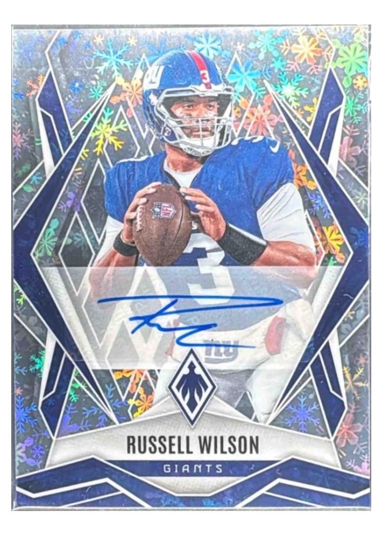 2025 Panini Phoenix Base Set Russell Wilson #28 card