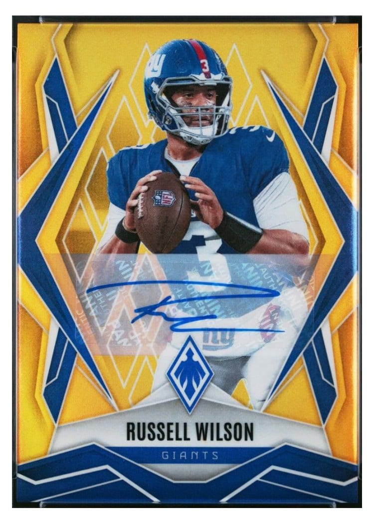 2025 Panini Phoenix Base Set Russell Wilson #28 card