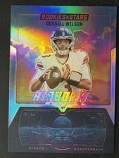 2025 Panini Rookies & Stars Airborne Russell Wilson #4 card