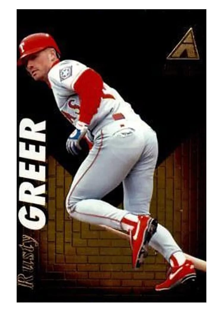 1995 Zenith Rusty Greer #96 card