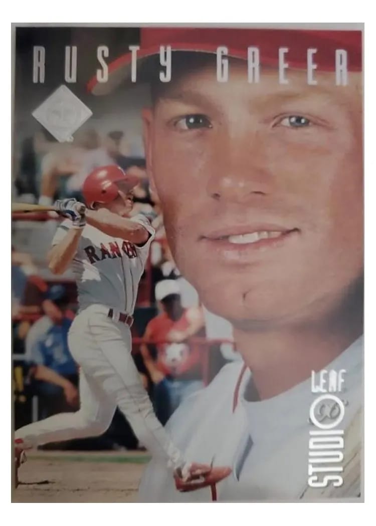 1996 Studio Rusty Greer #97 card