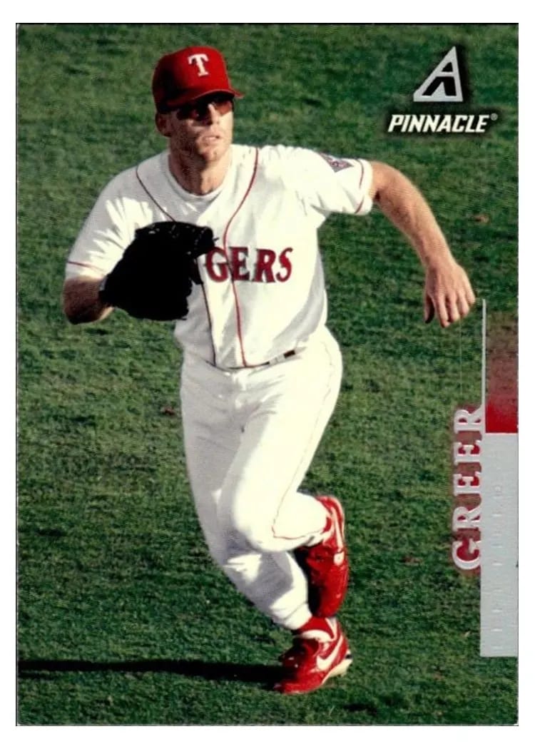 1998 Pinnacle Rusty Greer #72 card