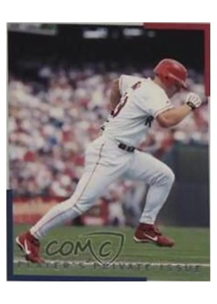 2000 Topps Gallery Rusty Greer Player's Private Issue #4 card