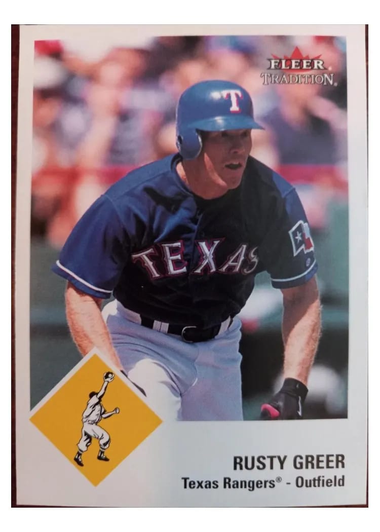 2003 Fleer Tradition Rusty Greer #249 card