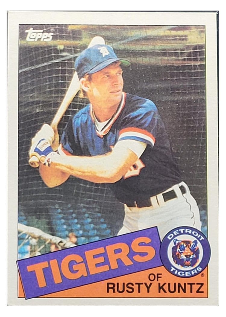 1985 Topps Rusty Kuntz #73 card