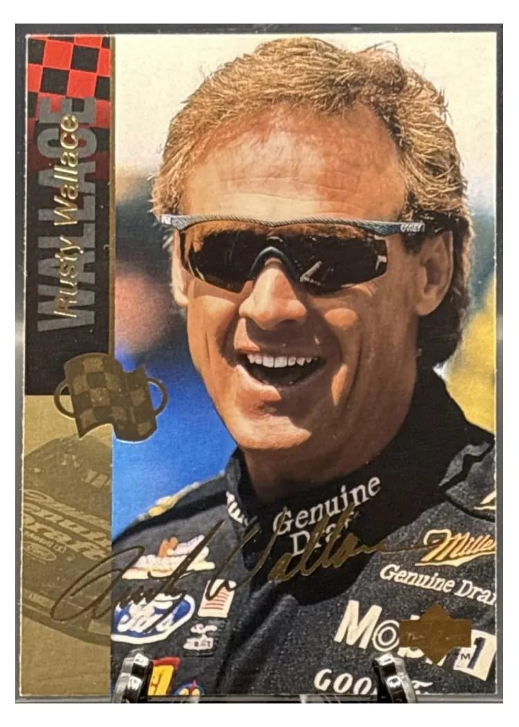 1995 Upper Deck Rusty Wallace #1 card