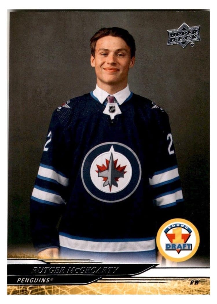 2024-25 Upper Deck Base Set Rutger McGroarty #748 card