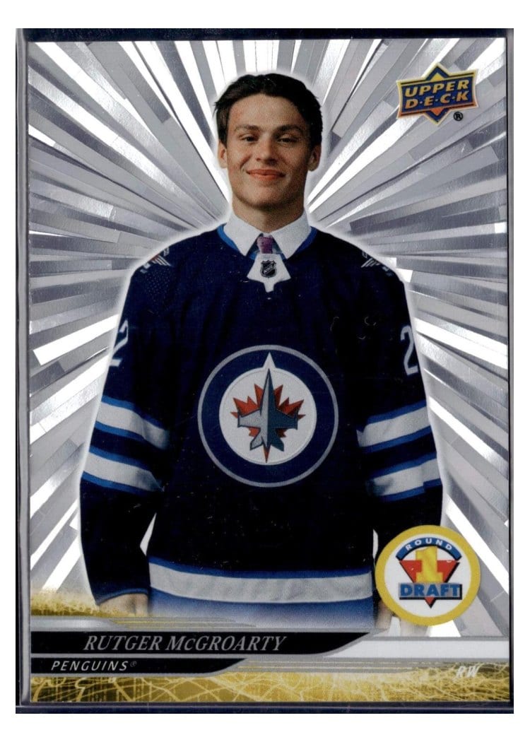 2024-25 Upper Deck Base Set Rutger McGroarty #748 card