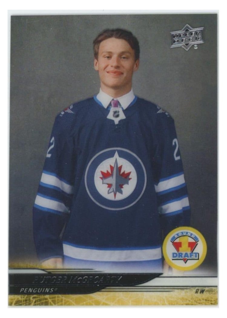 2024-25 Upper Deck Base Set Rutger McGroarty #748 card