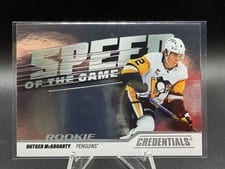 2024-25 Upper Deck Credentials Speed of the Game Rookies Rutger McGroarty #SGR-RM card