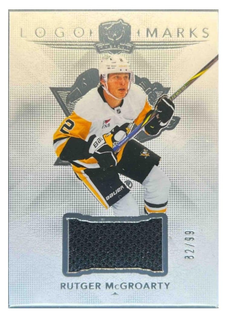 2024-25 Upper Deck The Cup Logomarks Rutger McGroarty #LM-RM card