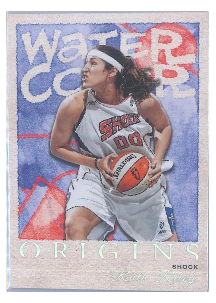 2023 Panini Origins WNBA Water Color Ruth Riley #12 card