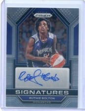 2023 Panini Prizm WNBA Signatures Ruthie Bolton #SG-RBT card