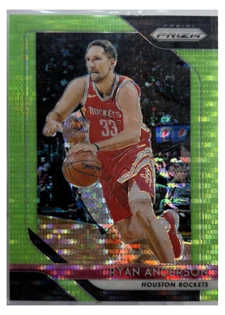 2018-19 Panini Prizm Base Set Ryan Anderson #64 card