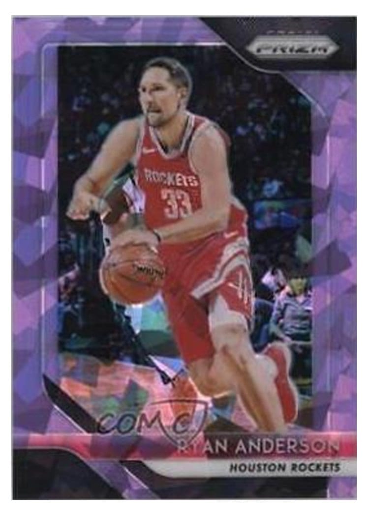 2018-19 Panini Prizm Base Set Ryan Anderson Purple Ice Prizm #64 card
