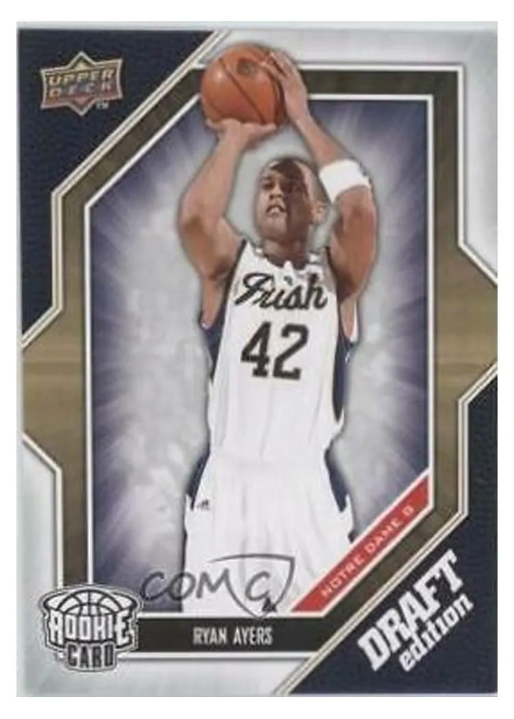 2009 Upper Deck Draft Edition Ryan Ayers #12 card