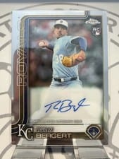 2025 Topps Chrome Update Autographs Ryan Bergert #AC-RB card