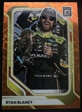 2026 Panini Donruss NASCAR Ryan Blaney Optic #15 card