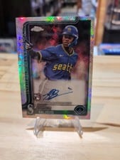 2025 Topps Chrome Logofractor Edition Rookie Autographs Ryan Bliss #RA-RB card