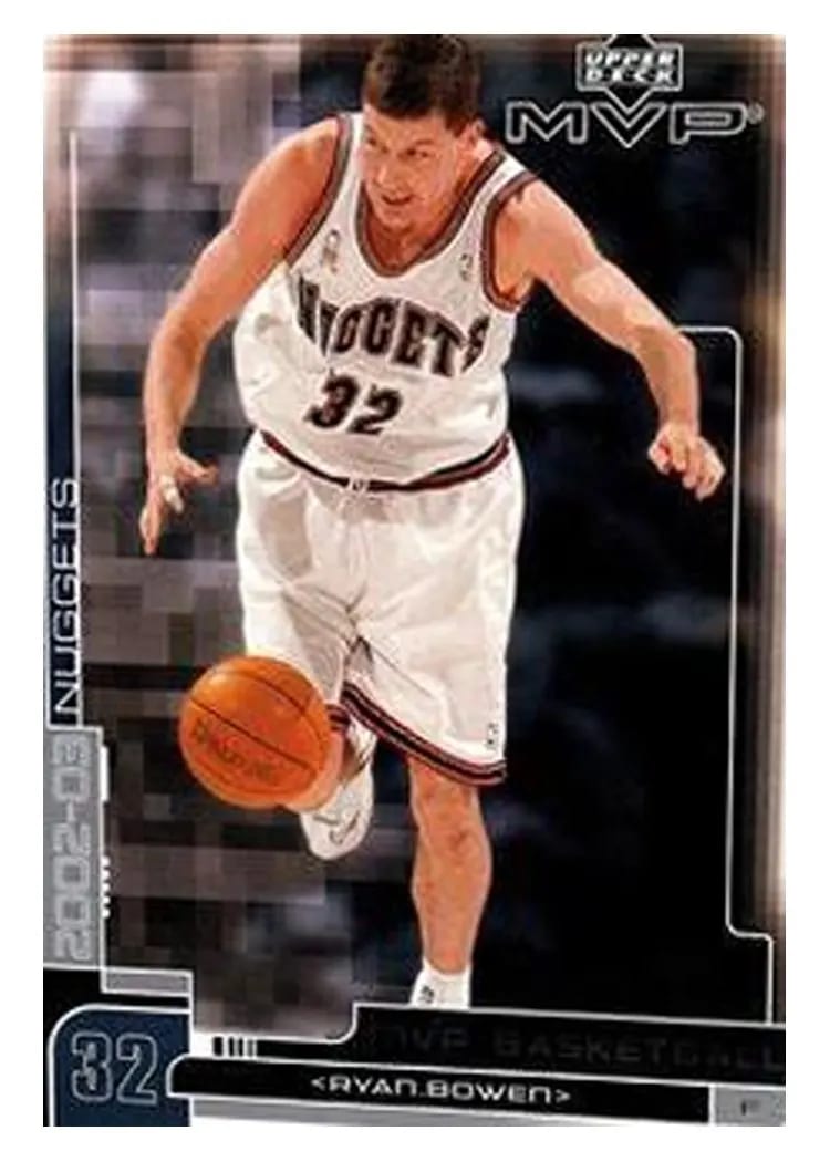 2002 Upper Deck MVP Ryan Bowan #43 card