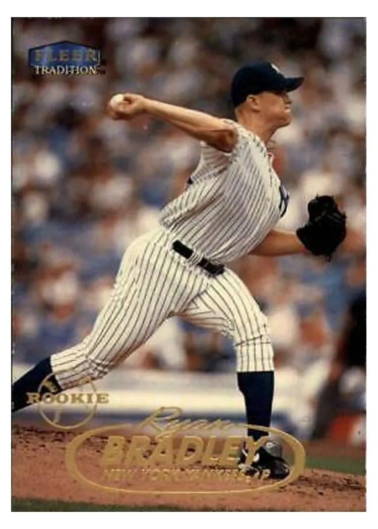1998 Fleer Update Ryan Bradley #U71 card