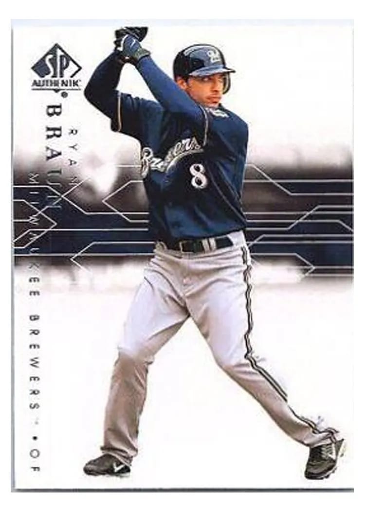 2008 SP Authentic Ryan Braun #10 card