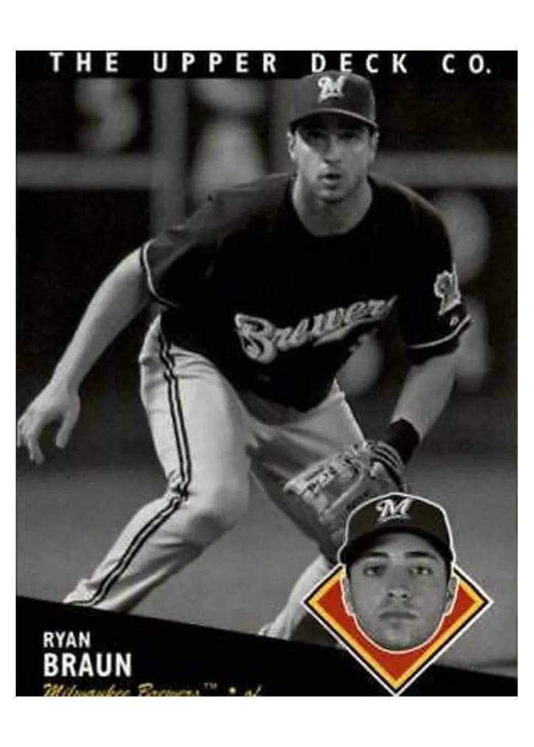 2008 Upper Deck Timeline Ryan Braun #135 card