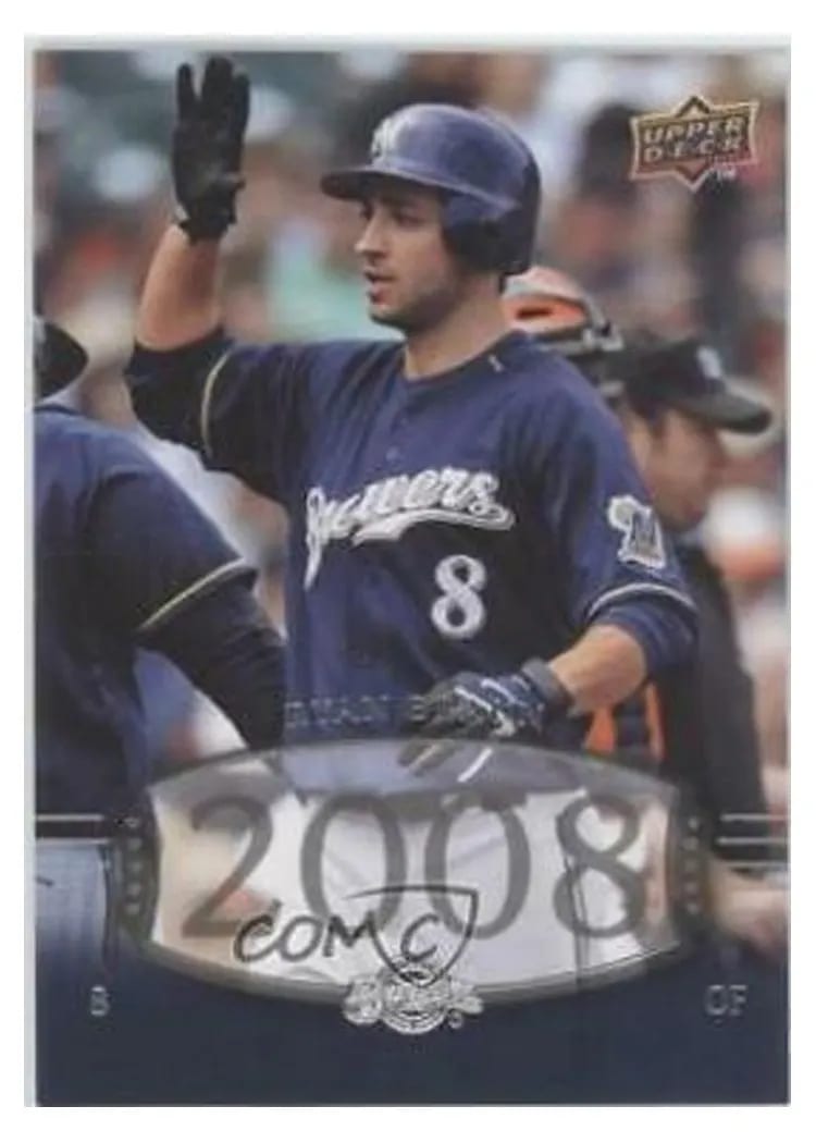 2008 Upper Deck Timeline Ryan Braun #265 card