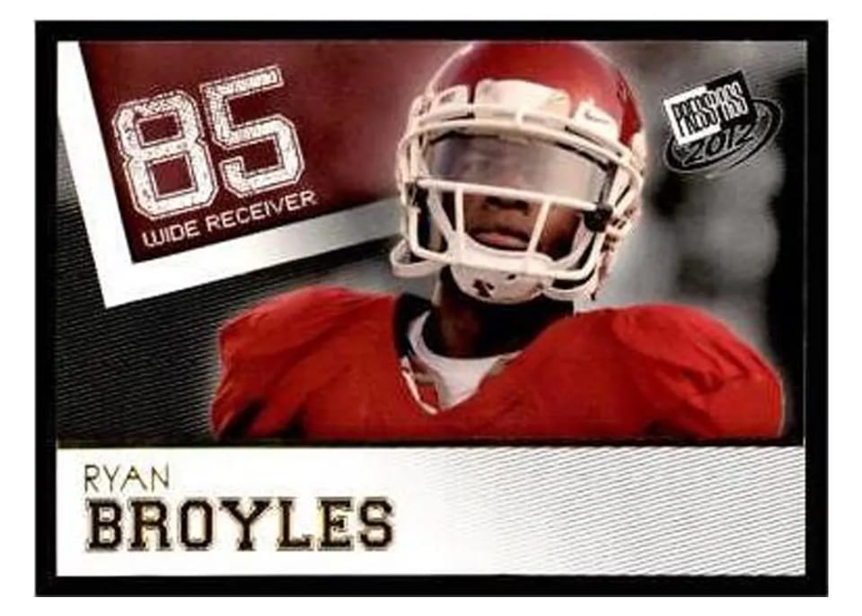 2012 Press Pass Ryan Broyles #5 card
