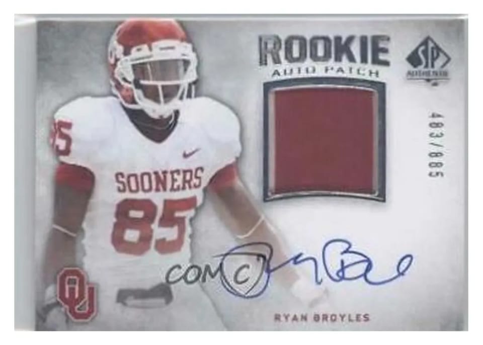 2012 SP Authentic Ryan Broyles #263 card