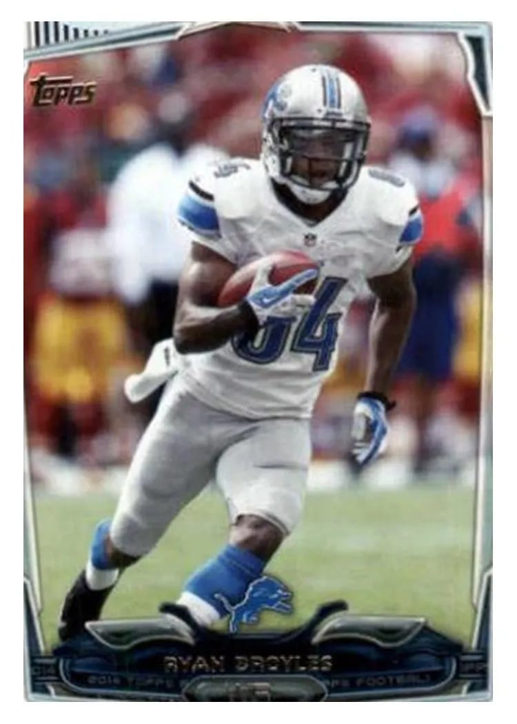 2014 Topps Ryan Broyles #8 card