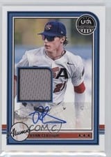 2025 Panini Stars & Stripes USA Baseball Alumni Signature Materials Ryan Clifford #USA-RC card