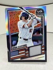 2025 Panini Stars & Stripes USA Materials Ryan Clifford #USA-RC card