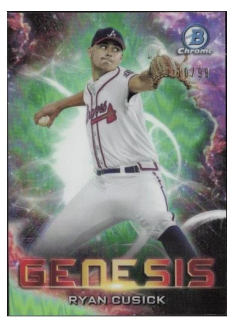 2021 Bowman Draft Genesis Ryan Cusick #GNS-2 card
