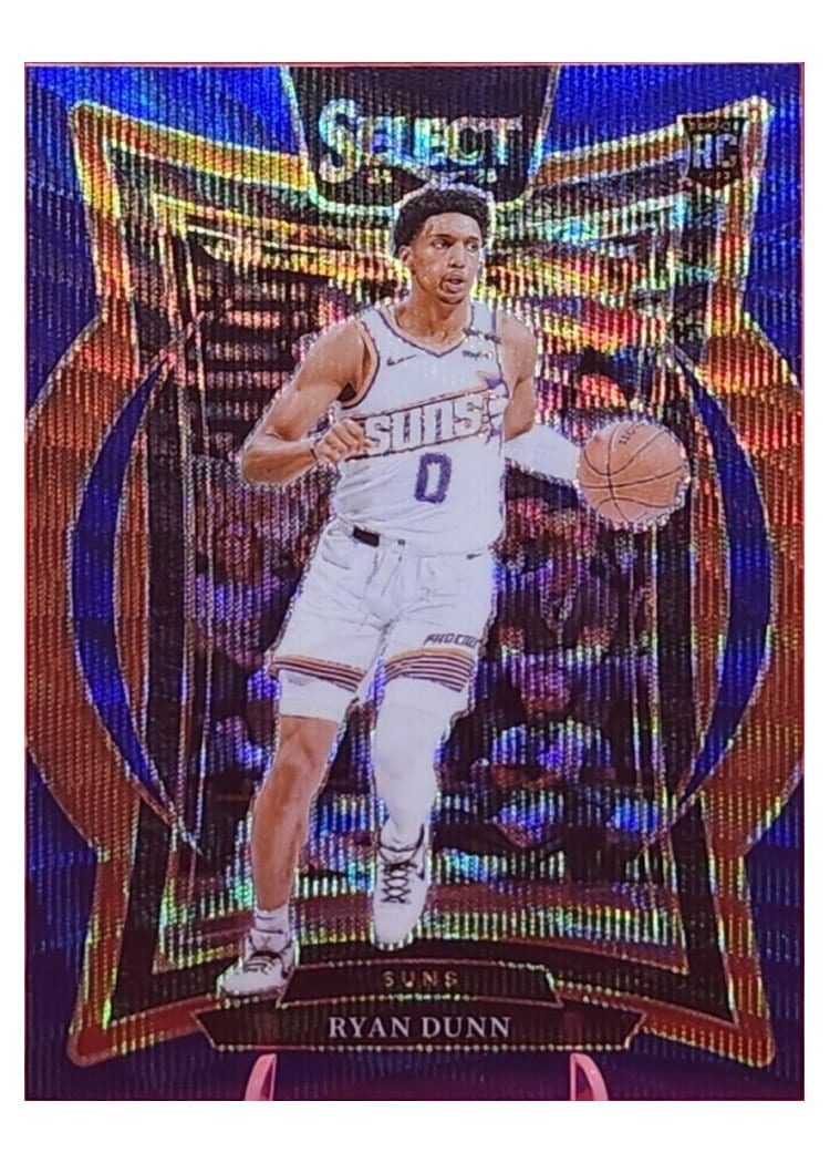 2024-25 Panini Select Base Set Ryan Dunn #100 card