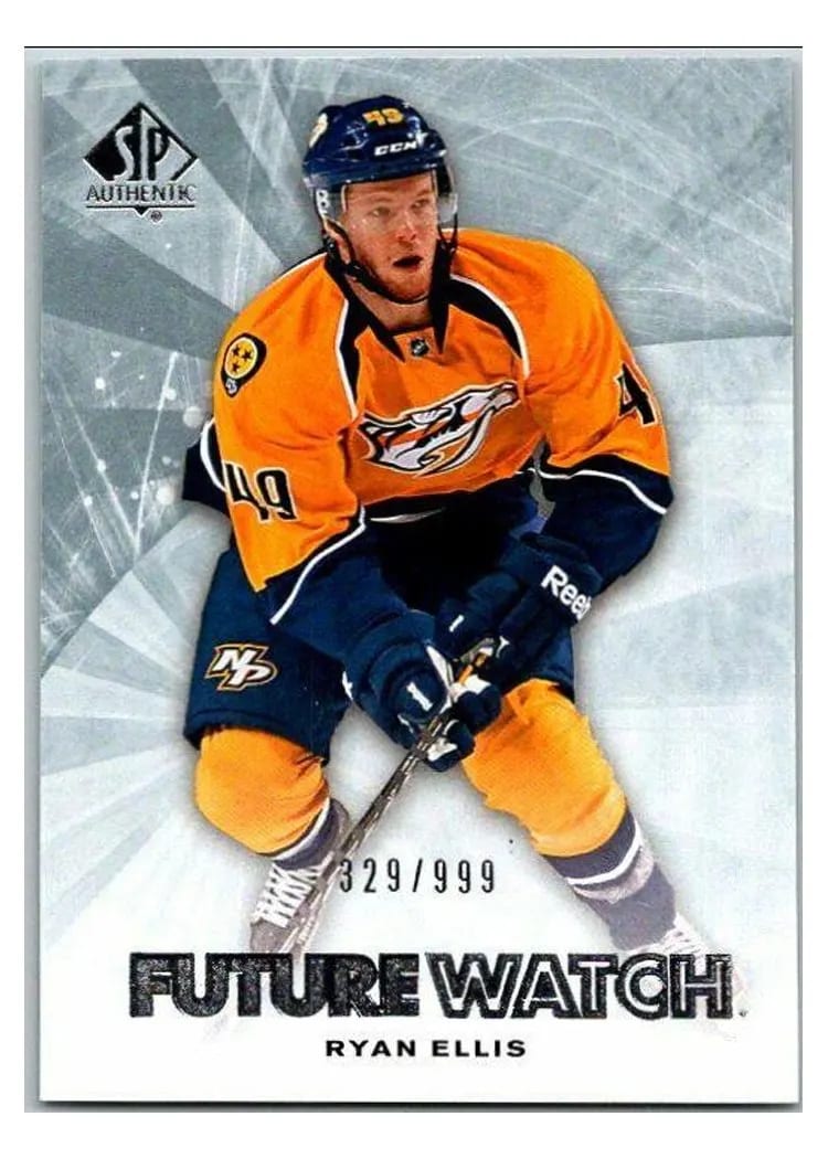 2011 SP Authentic Ryan Ellis #201 card