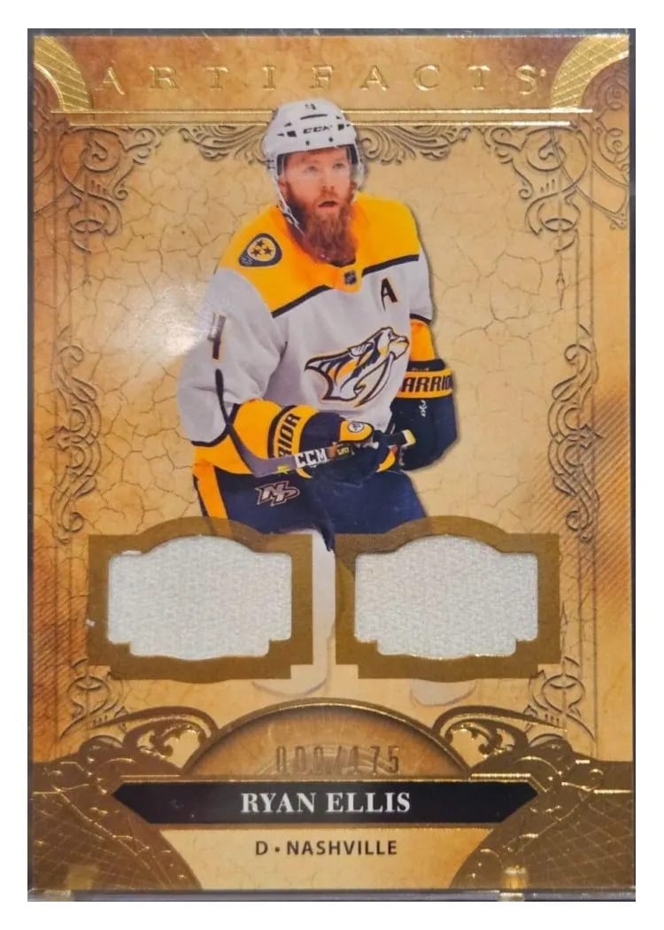 2020-21 Upper Deck Artifacts Base Set Ryan Ellis #6 card
