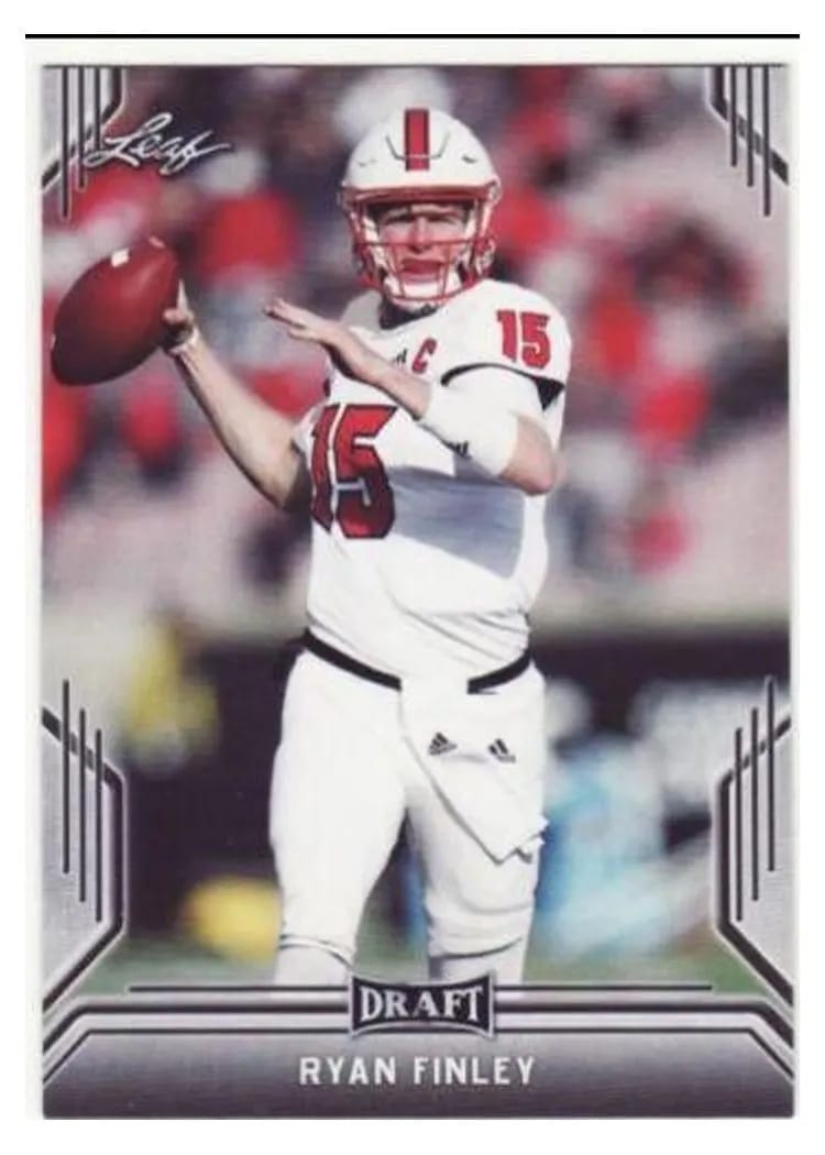 2019 Leaf Draft Ryan Finley #64 card
