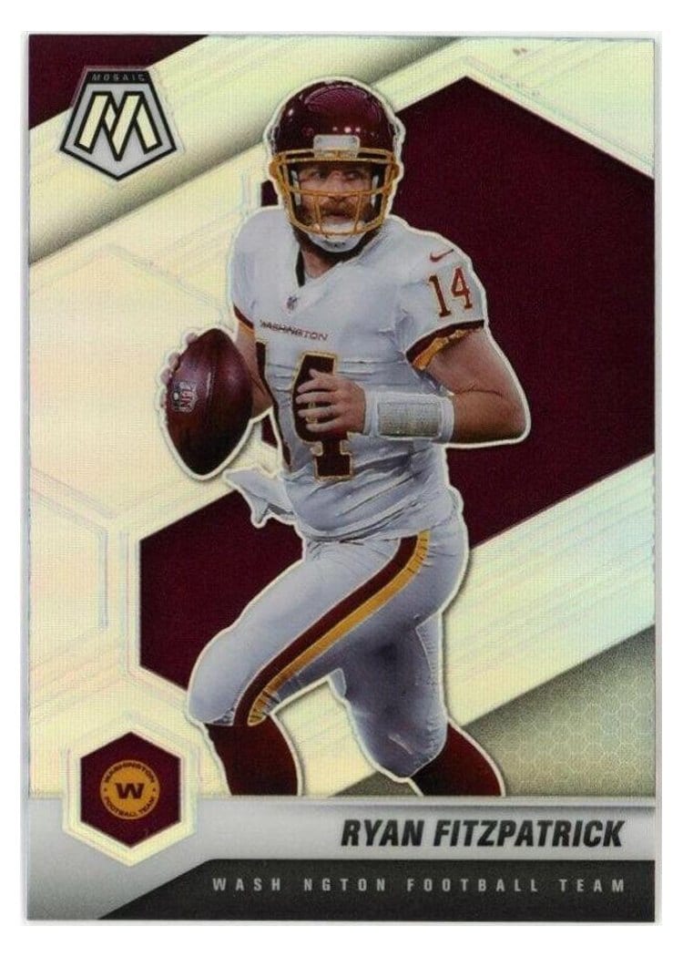 2021 Panini Mosaic Base Set Ryan Fitzpatrick #197 card