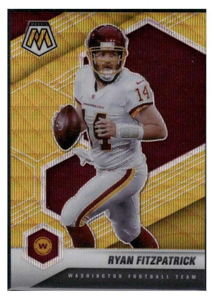 2021 Panini Mosaic Base Set Ryan Fitzpatrick #197 card