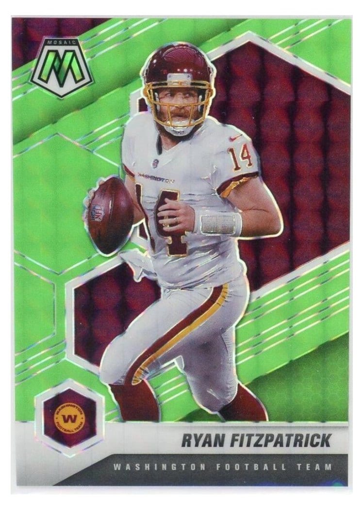 2021 Panini Mosaic Base Set Ryan Fitzpatrick #197 card