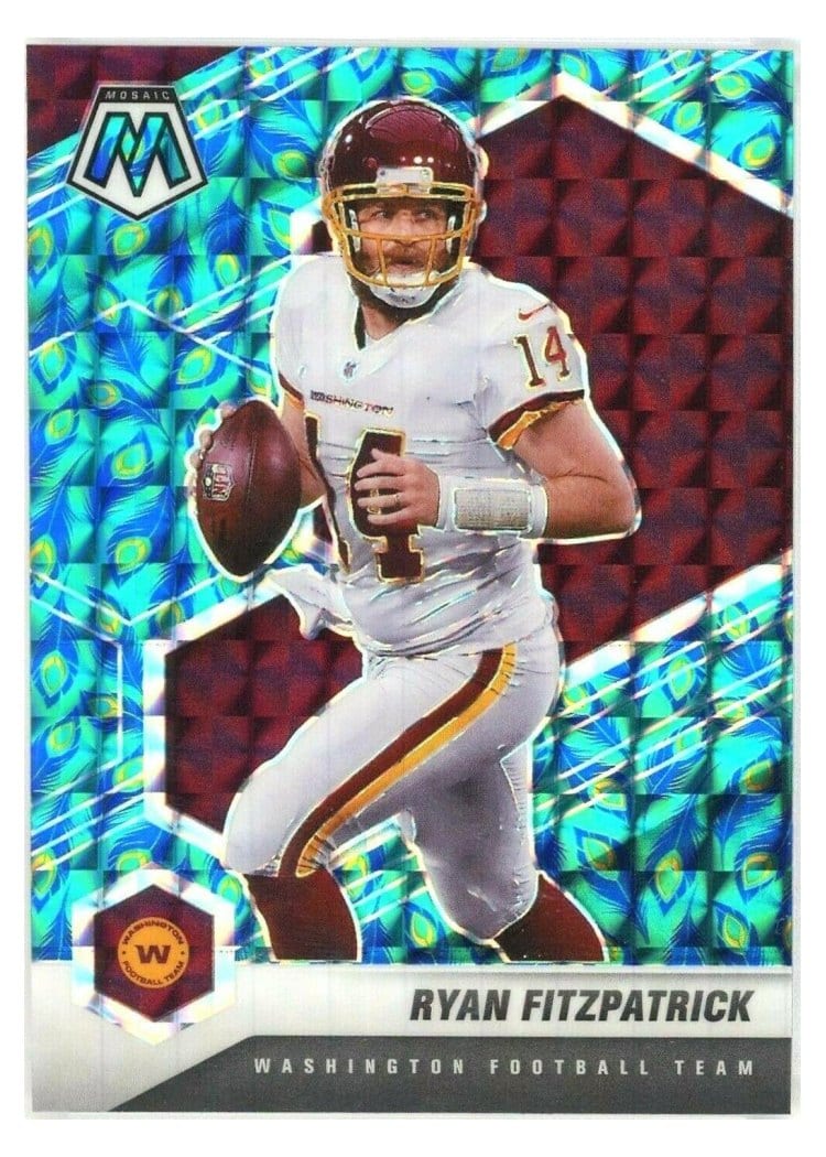 2021 Panini Mosaic Base Set Ryan Fitzpatrick #197 card