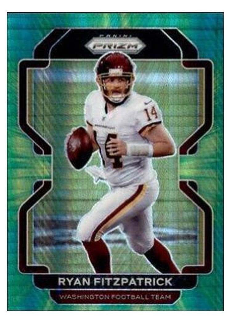 2021 Panini Prizm Base Set Ryan Fitzpatrick #211 card