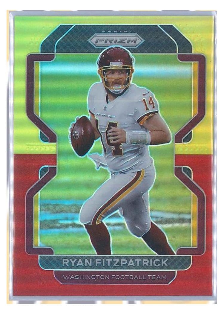 2021 Panini Prizm Base Set Ryan Fitzpatrick #211 card